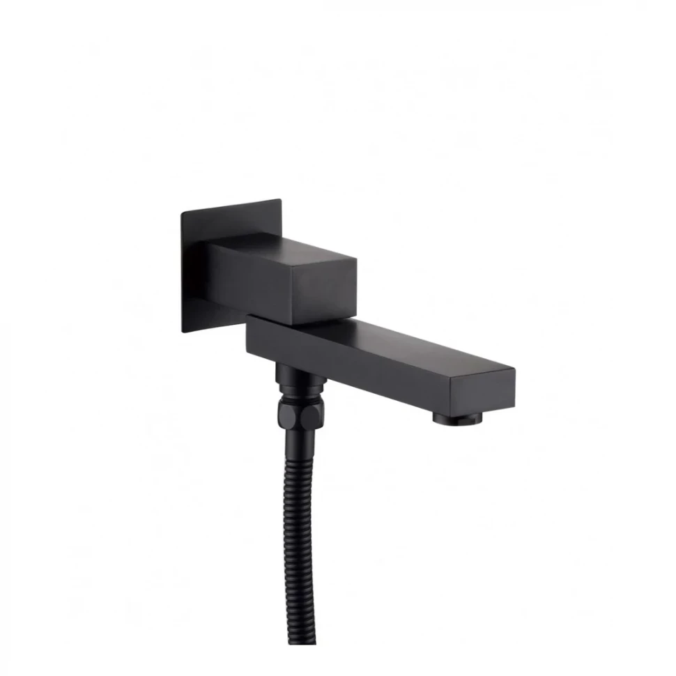 Душевая система скрытого монтажа Grocenberg GB5008, черный матовый