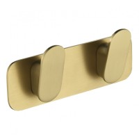 Полотенцедержатель двойной Grocenberg AC0052, матовое золото