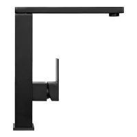 Смеситель для кухни Grocenberg GB4008, черный матовый