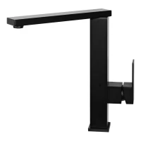 Смеситель для кухни Grocenberg GB4008, черный матовый