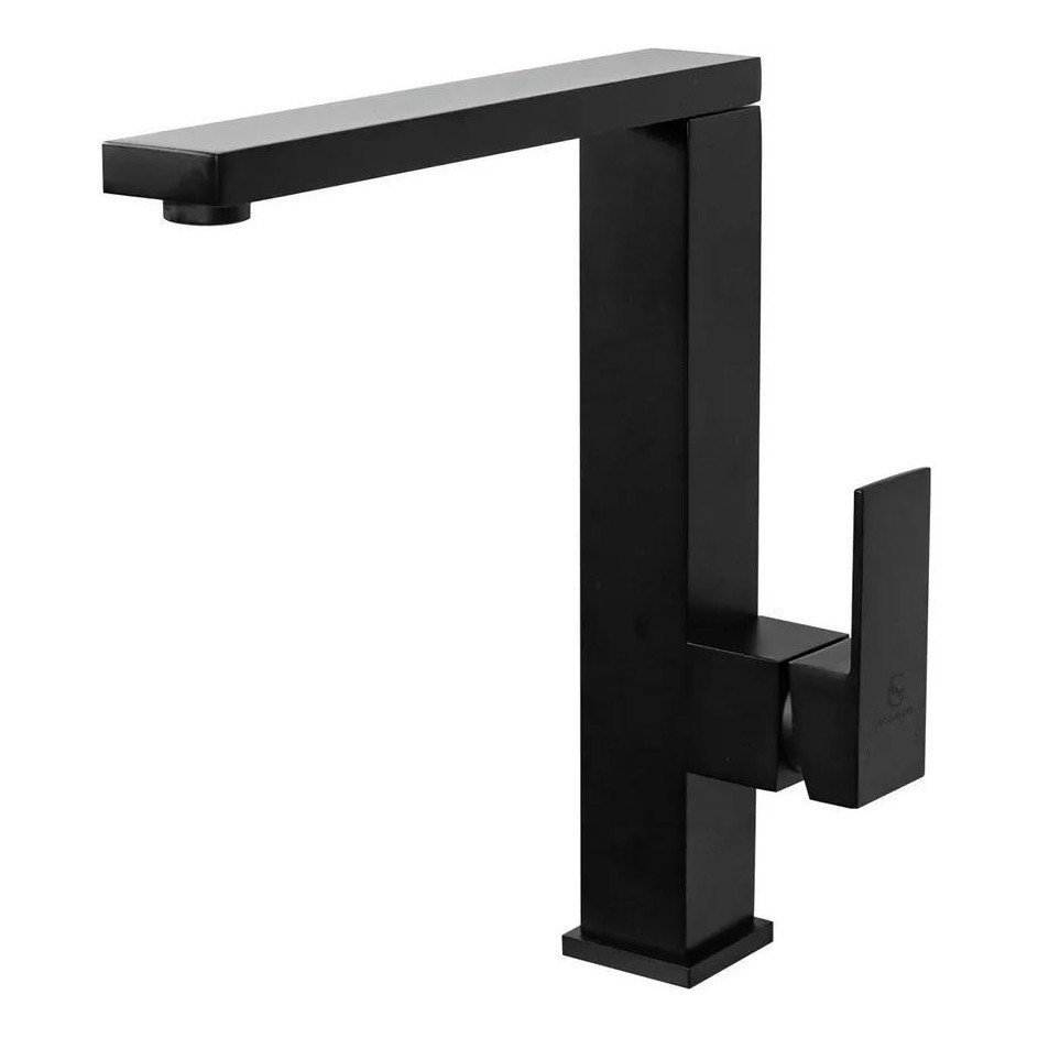 Смеситель для кухни Grocenberg GB4008, черный матовый