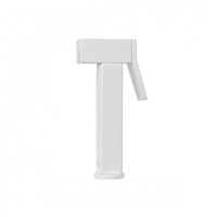 Смеситель встраиваемый с гигиеническим душем Hansberge H3077, белый