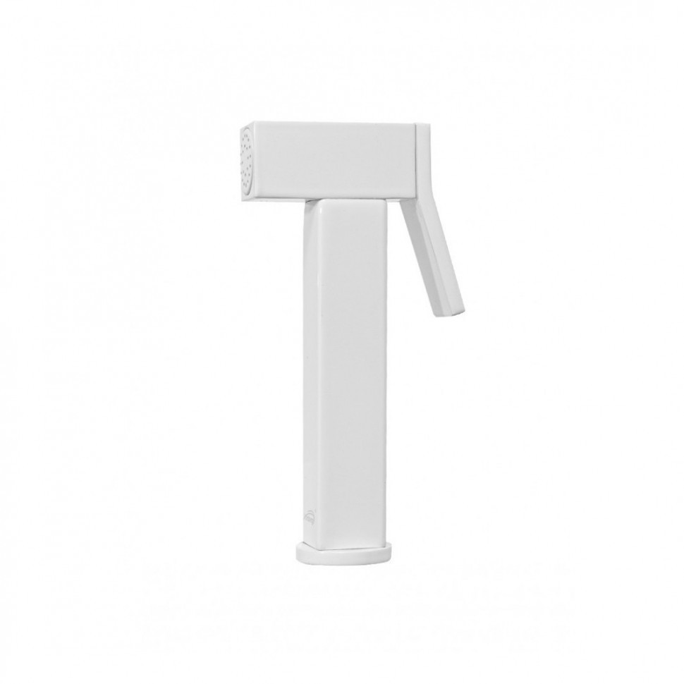 Смеситель встраиваемый с гигиеническим душем Hansberge H3077, белый