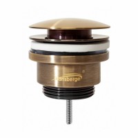 Донный клапан для раковины Hansberge H107, бронза