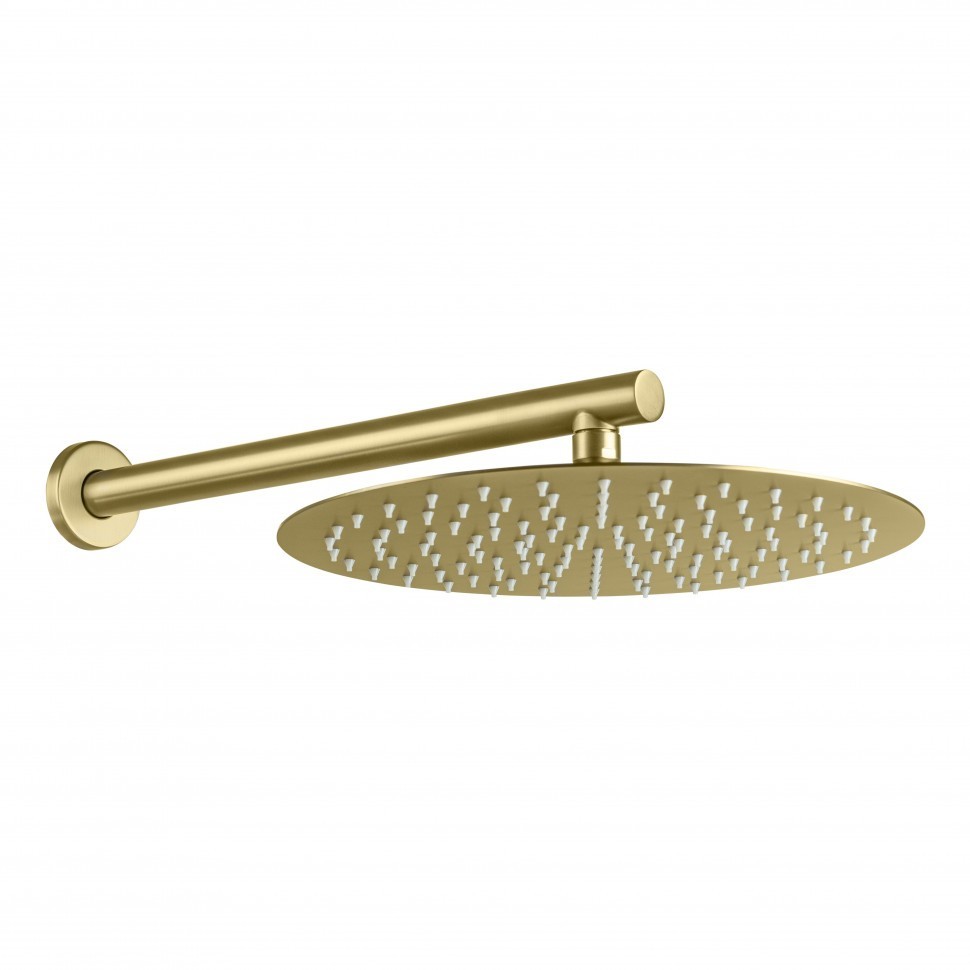 Душевая система скрытого монтажа FILARETE Roun FL1028, матовое золото