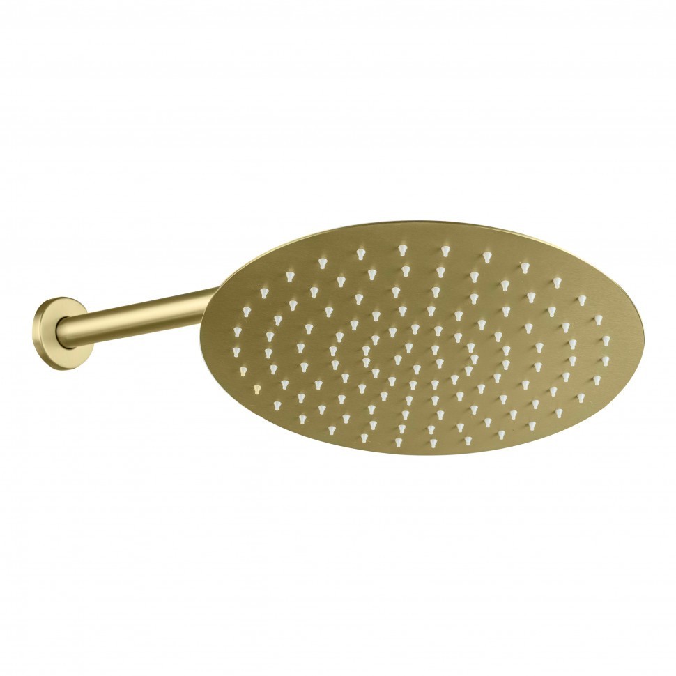 Душевая система скрытого монтажа FILARETE Roun FL1028, матовое золото