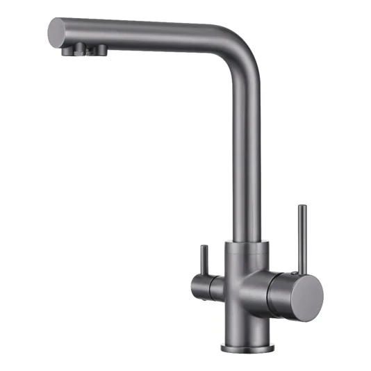 Смеситель для кухни Grocenberg GB40551, графит