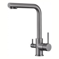 Смеситель для кухни Grocenberg GB40551, графит