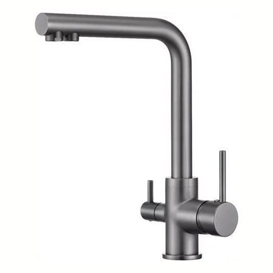 Смеситель для кухни Grocenberg GB40551, графит