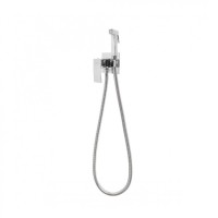 Смеситель встраиваемый с гигиеническим душем Hansberge H3077, хром