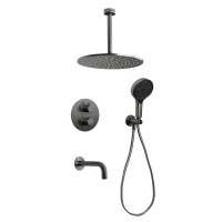 Душевая система встраиваемая FILARETE Роун FL1052BG, графит