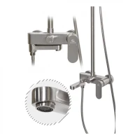 Душевая система Grocenberg GB7011, никель