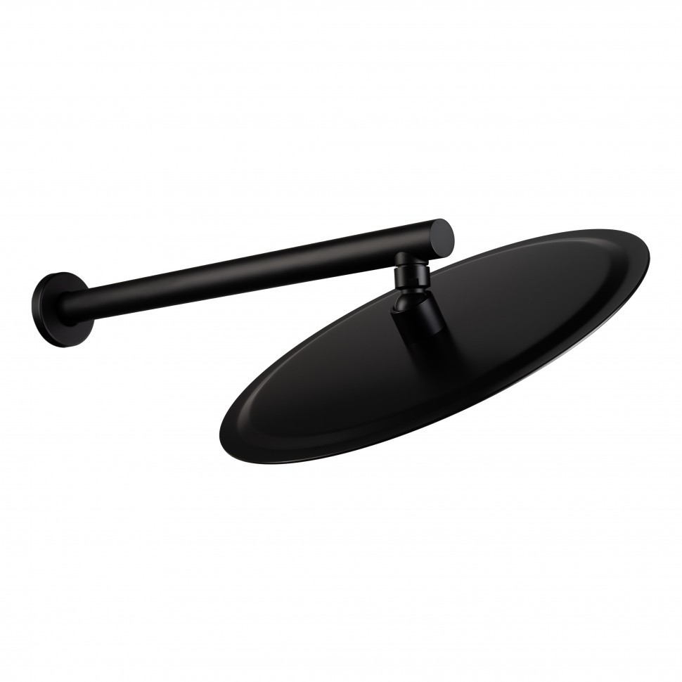 Душевая система скрытого монтажа FILARETE Roun FL1028, черный матовый