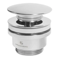 Донный клапан для раковины Grocenberg GB106, хром