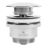 Донный клапан для раковины Grocenberg GB106, хром