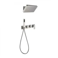 Душевая система скрытого монтажа Grocenberg GB5030, никель