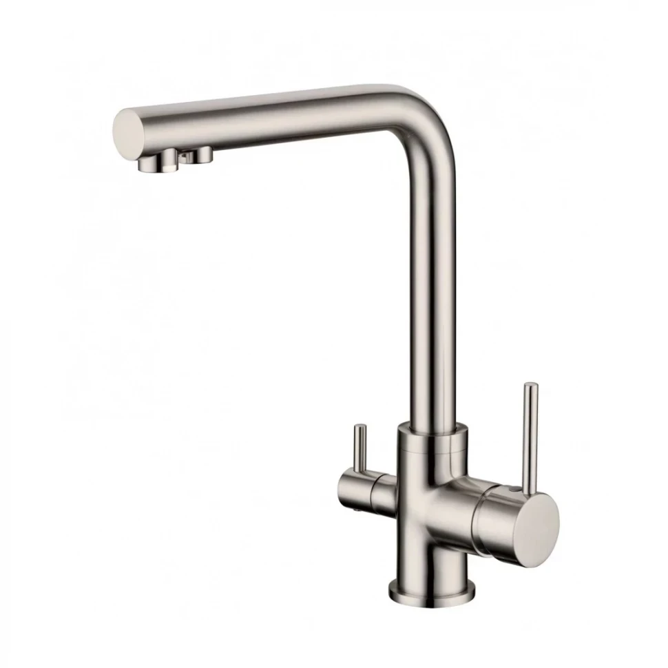 Смеситель для кухни Grocenberg GB40551, никель