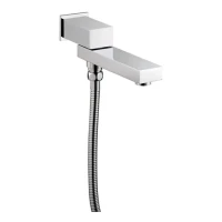 Излив поворотный с переключателем Grocenberg GB058, хром