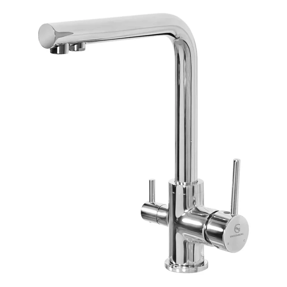 Смеситель для кухни Grocenberg GB40551, хром