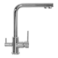 Смеситель для кухни Grocenberg GB40551, хром