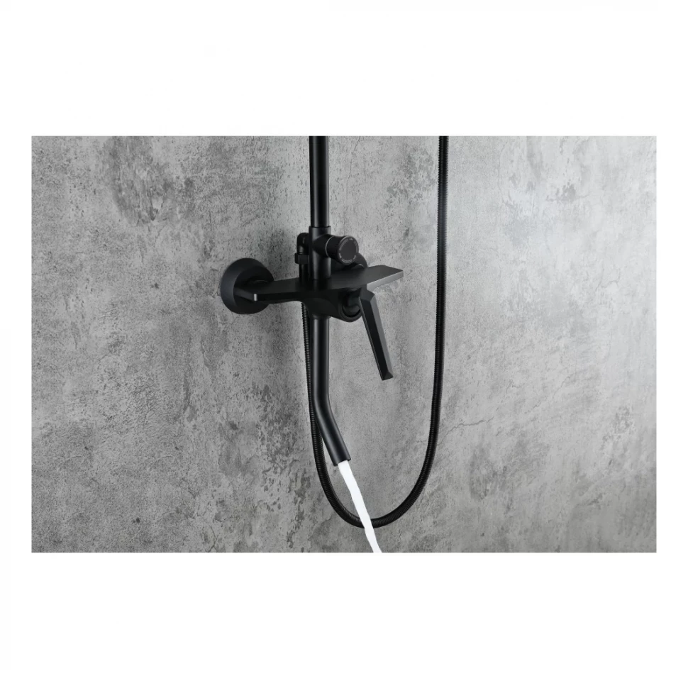 Душевая система Grocenberg GB7025, черный матовый