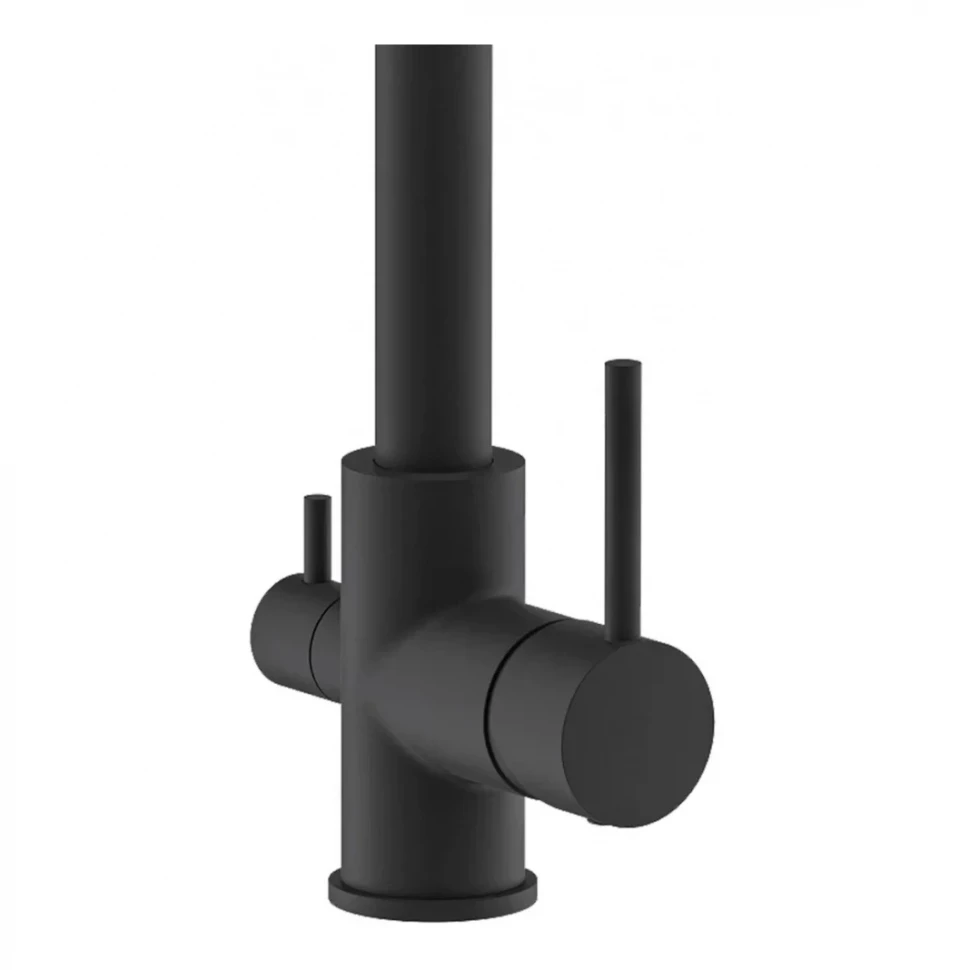 Смеситель для кухни Grocenberg GB40551, черный матовый