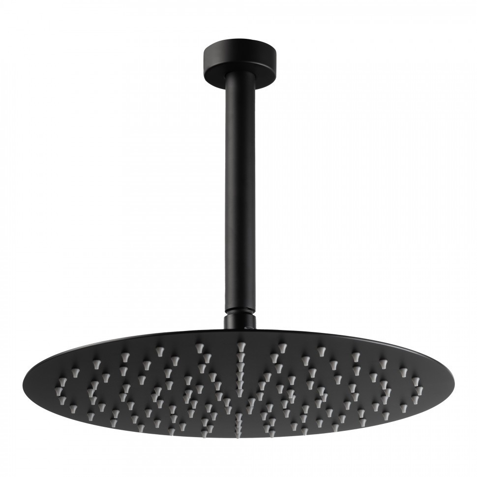 Душевая система скрытого монтажа FILARETE Roun FL1029, черный матовый