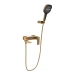 Смеситель для ванны с ручным душем Hansberge H4070, бронза