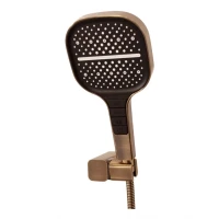 Смеситель для ванны с ручным душем Hansberge H4070, бронза