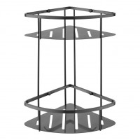 Полка корзина угловая Grocenberg AC0075BG, графит