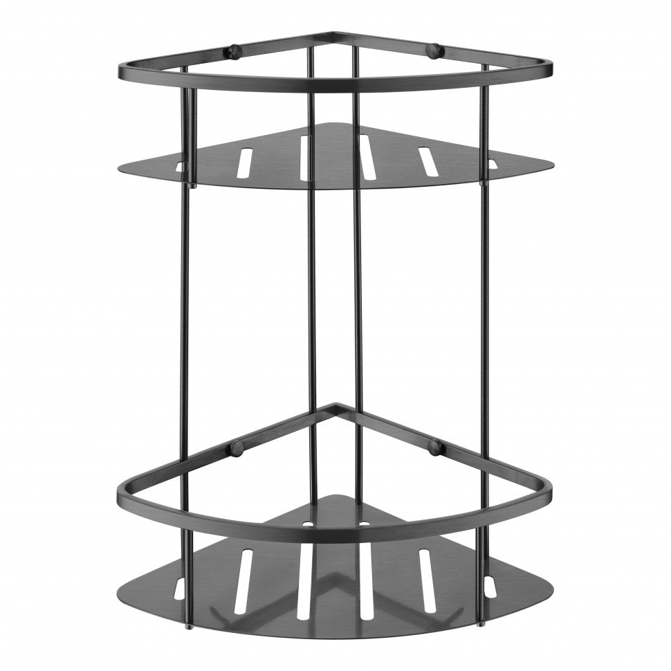 Полка корзина угловая Grocenberg AC0075BG, графит