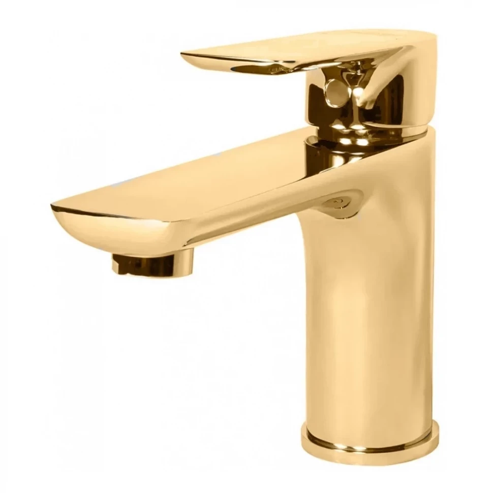 Смеситель для раковины Grocenberg GB2009, золото глянец