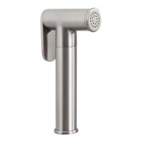 Смеситель встраиваемый с гигиеническим душем Hansberge H3099, никель