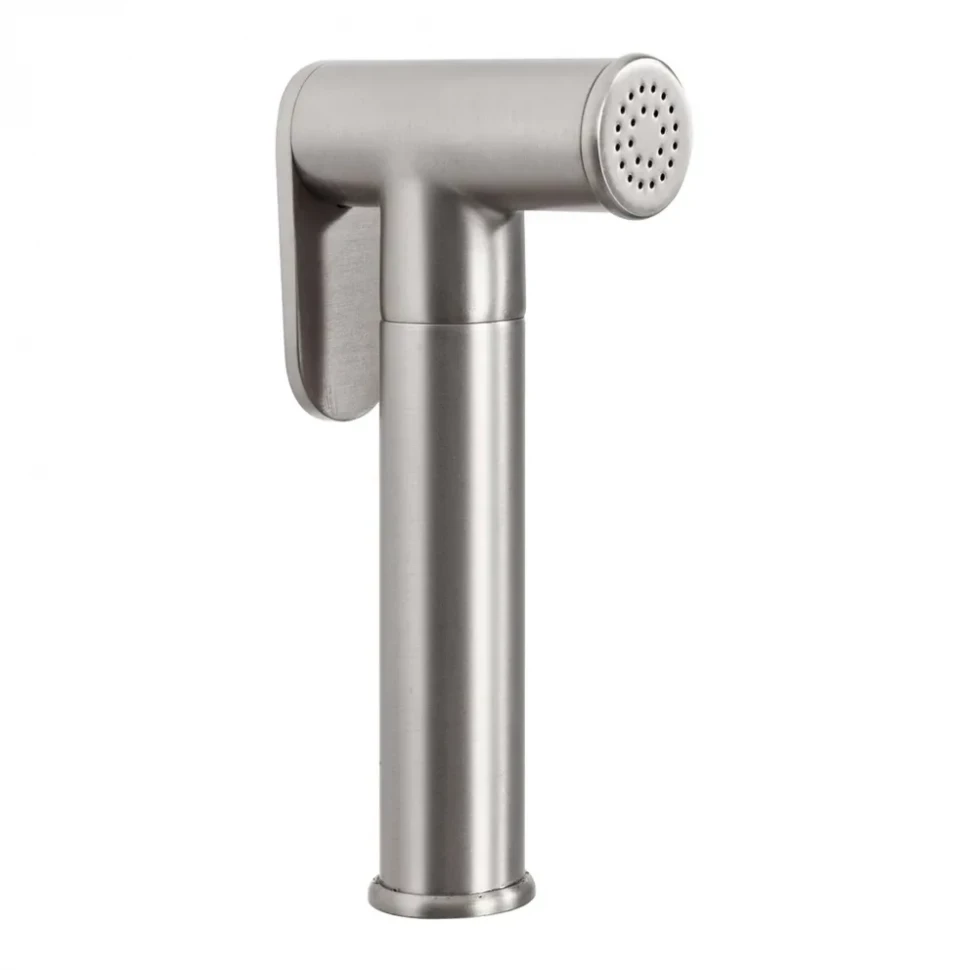 Смеситель встраиваемый с гигиеническим душем Hansberge H3099, никель