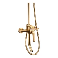 Душевая система Grocenberg GB7025, матовое золото