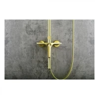 Душевая система Grocenberg GB7025, матовое золото