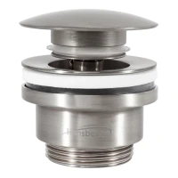 Донный клапан для раковины Hansberge H107, никель