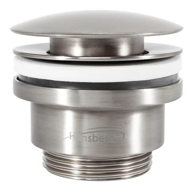 Донный клапан для раковины Hansberge H107, никель