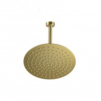 Душевая система скрытого монтажа FILARETE Roun FL1027, матовое золото