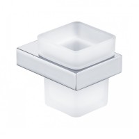 Настенный стакан одинарный Grocenberg AC0021, хром Настенный стакан одинарный Grocenberg AC0021, хром