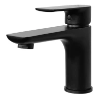 Смеситель для раковины Grocenberg GB2009, черный матовый