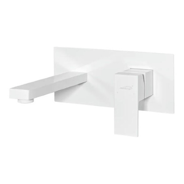 Смеситель встраиваемый для раковины Hansberge H688, белый