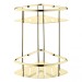 Полка корзина угловая Grocenberg AC0075GO, золото глянец