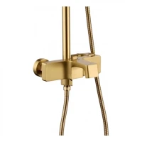 Душевая система Grocenberg GB7090, матовое золото