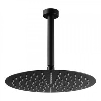 Душевая система скрытого монтажа FILARETE Roun FL1027, черный матовый