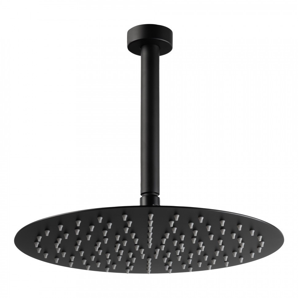 Душевая система скрытого монтажа FILARETE Roun FL1027, черный матовый