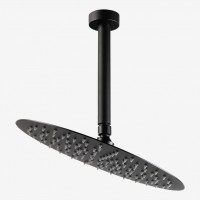 Душевая система скрытого монтажа FILARETE Roun FL1027, черный матовый