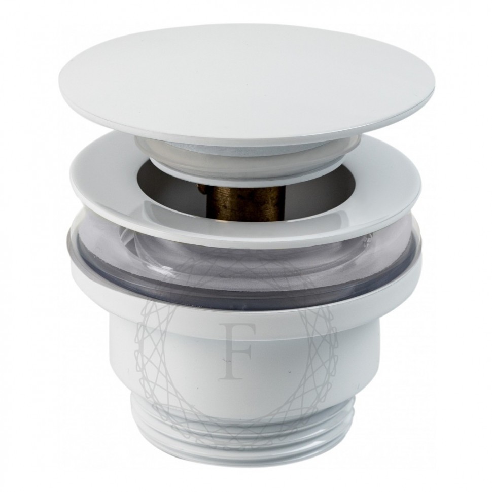 Донный клапан FILARETE FL75, белый