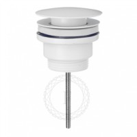 Донный клапан FILARETE FL75, белый