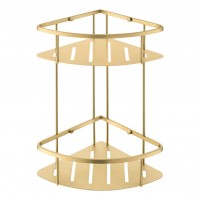 Полка корзина угловая Grocenberg AC0075MG, матовое золото Полка корзина угловая Grocenberg AC0075MG, матовое золото